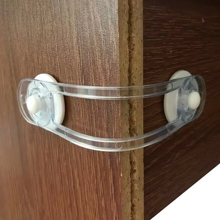 Baby Safety Lock Drawer Home Child Protection Cabinet Door Refrigerator Lock Buckle Anti-Pinch Kids Safety Locker
