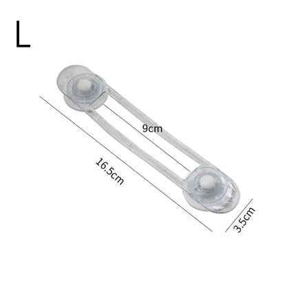 Baby Safety Lock Drawer Home Child Protection Cabinet Door Refrigerator Lock Buckle Anti-Pinch Kids Safety Locker