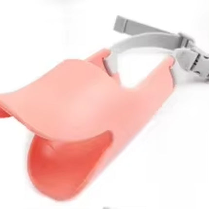 Dog Silicone Duck Muzzle for Pet anti Bite Stop Barking Small Large Dog Mask Pet Accessories Safe Adjustable Mouthpiece Cover