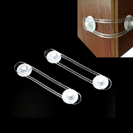 Baby Safety Lock Drawer Home Child Protection Cabinet Door Refrigerator Lock Buckle Anti-Pinch Kids Safety Locker