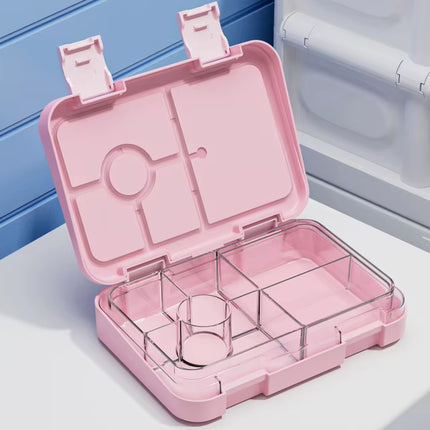 1100Ml Cartoon Printed Lunch Box Microwavable Bento Box Interlayer Leakproof Storage Box Hermetic Containers Students School