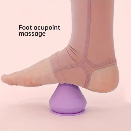 Wall-Mounted Fascia Cone Multi-Function Suction Cup Wall Massager for Back Muscle Relaxation Arm Foot Massager Trigger Point