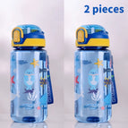 2 Pieces Blue / 0.6L