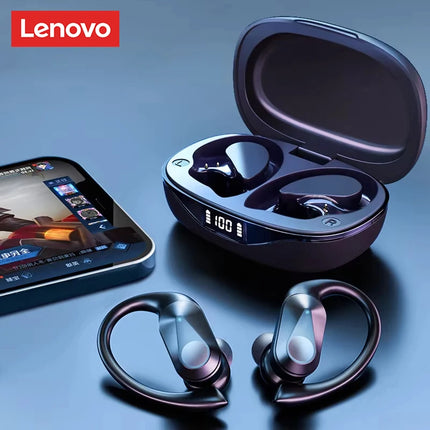 LP75 Bluetooth 5.3 Earphones TWS Wireless Sport Headphones LED Digital Display Hifi Stereo Noise Reduction Gaming Earbuds