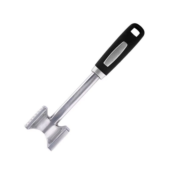 Stainless Steel Double-Sided Square Meat Tenderizer Hammer, Food-Safe Kitchen Tool for Pork Chops, Steak, Western Cuisine