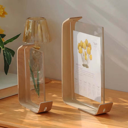 Acrylic Wooden Photo Frame Herbarium Display Frame DIY Frame Photo Frames for Wedding Party Picture Frame Photo Decor