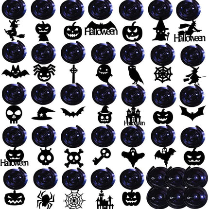 39 Pcs Halloween Hanging Swirls for Halloween Party Supplies Decorations