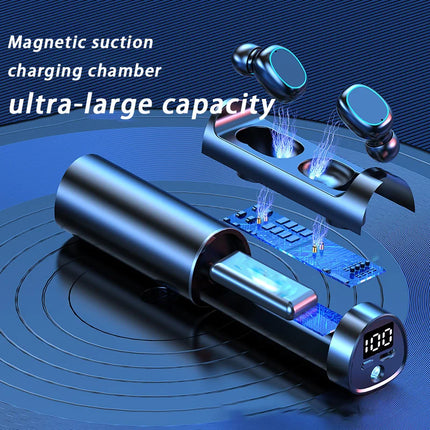 High Quality TWS N21 Wireless Headphones Bluetooth Earphones with Mic In-Ear Sports Waterproof Earbuds HD Noiseless Call Headset