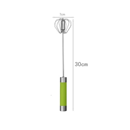 Hand Pressure Egg Beaterr Stainless Steel Kitchen Accessories Tools Self Turning Cream Utensils Whisk Manual Mixer