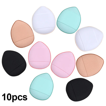 5/10Pcs Mini Finger Puff Sponge Foundation Small Air Cushion Powder Face Concealer BB Cream Cosmetic Applicator Makeup Tools