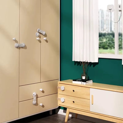 Children Locker Lock Baby Safety Lock Protection from Children Home Drawer Cabinet Door Refrigerator Anti-Pinch Lock Baby Goods