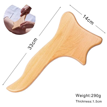 Wood Therapy Massage Tools anti Cellulite Massager Lymphatic Drainage Body Massager Gua Sha Tools Full Body Muscles Pain Relief