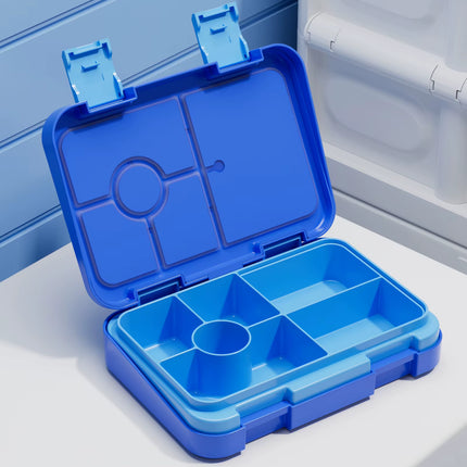 1100Ml Cartoon Printed Lunch Box Microwavable Bento Box Interlayer Leakproof Storage Box Hermetic Containers Students School