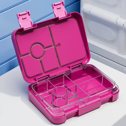 1100Ml Cartoon Printed Lunch Box Microwavable Bento Box Interlayer Leakproof Storage Box Hermetic Containers Students School