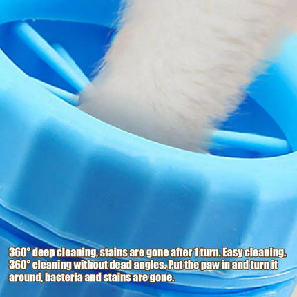 Dog Foot Washer Cup Automatic Electric Dog Paw Cleaner USB Rechargeable Cat Grooming Device Portable Muddy Claws Washing Tool