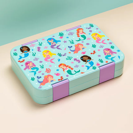 1100Ml Cartoon Printed Lunch Box Microwavable Bento Box Interlayer Leakproof Storage Box Hermetic Containers Students School