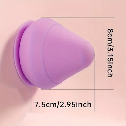 Wall-Mounted Fascia Cone Multi-Function Suction Cup Wall Massager for Back Muscle Relaxation Arm Foot Massager Trigger Point