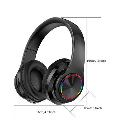 B39 Bluetooth Headset Foldable Headphones Hifi Stereo Earphone with Mic Support SD Card FM for Xiaomi Iphone Sumsamg Phone