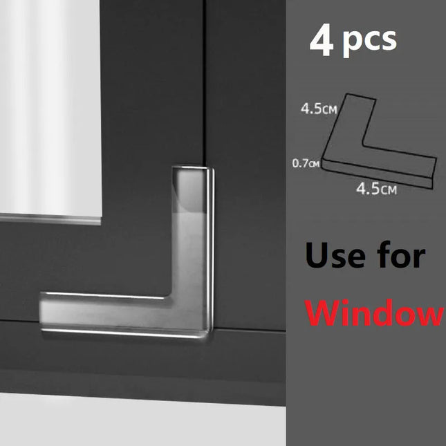 4Pcs/10Pcs Children Baby Safety Silicone Protector Table Corner Edge Protection Cover Children Anticollision Edge Guards