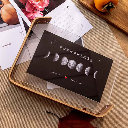 Acrylic Wooden Photo Frame Herbarium Display Frame DIY Frame Photo Frames for Wedding Party Picture Frame Photo Decor