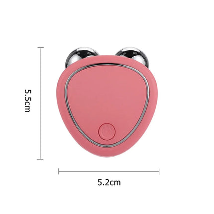 Facial Electric Face Lifting Roller Massager EMS Microcurrent Face Skin Tightening Rejuvenation Face Massage Skin Beauty Care