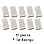 10 Pcs Filter Sponge / 110V Us Plug