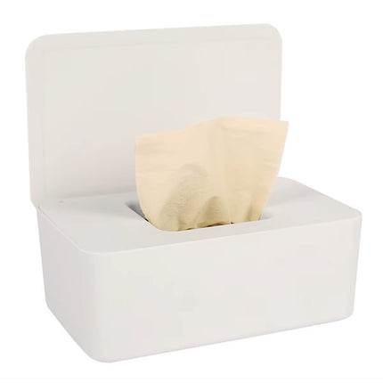 Wet Tissue Box Paper Dispenser Portable with Lid Tissue Storage Box Holder Dustproof Baby Car Organizer Napkin Hot