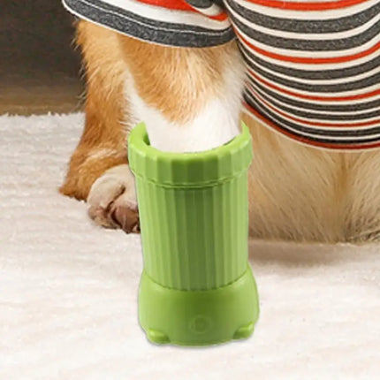 Dog Foot Washer Cup Automatic Electric Dog Paw Cleaner USB Rechargeable Cat Grooming Device Portable Muddy Claws Washing Tool