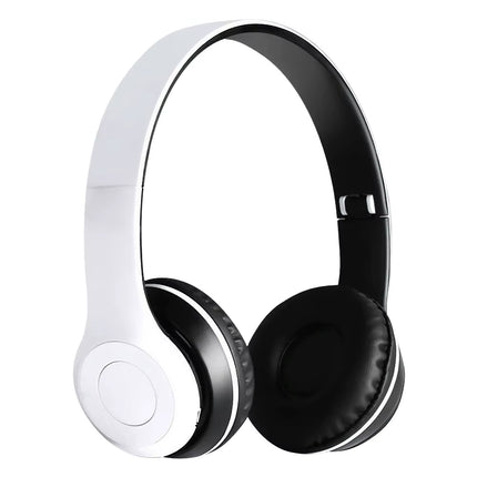 P47 Wireless over Ear Headset Noise Cancelling Bluetooth-Compatible 5.0 Game Headset Card Mp3 Player Built-In Mic for Smartphone