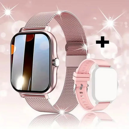 1.83'' Waterproof Smart Watch with Message Answer Call Sleep Monitoring Sports Pedometer Information Alerts for Iphone Android