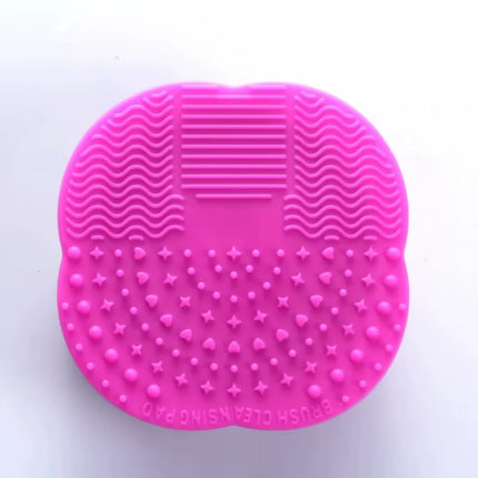 Silicone Brush Cleaner Cosmetic Make up Washing Brush Gel Cleaning Mat Foundation Makeup Brush Cleaner Pad Scrubbe Board