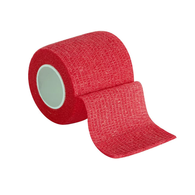 1Roll 2.5/5/10Cm*4.5M Gauze Medical Bandage Self-Adhesive Breathable Elastic Bandages for Sports Fixing Finger Wrist Leg