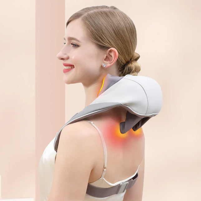 Shoulder Neck Massager Capable of Deep Hot Compress - Zuomio