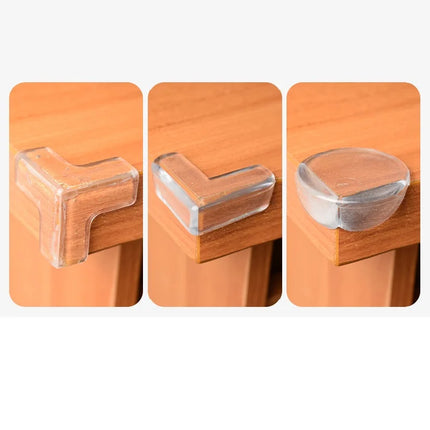 4Pcs/10Pcs Children Baby Safety Silicone Protector Table Corner Edge Protection Cover Children Anticollision Edge Guards