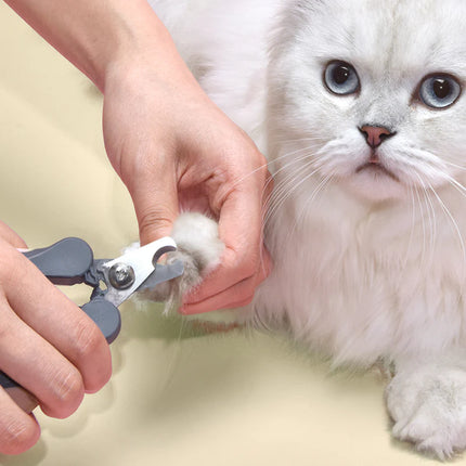 Pet Nail Clipper with Safety Lock Protection Stainless - Zuomio