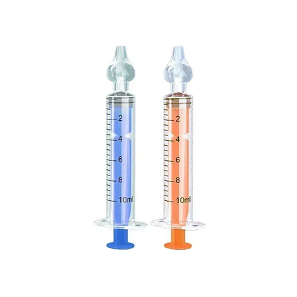 Silicone Baby Nasal Aspirator Syringe Baby Nose Cleaner Kids Rhinitis Nasal Washer Reusable Nasal Irrigator Washing for Children