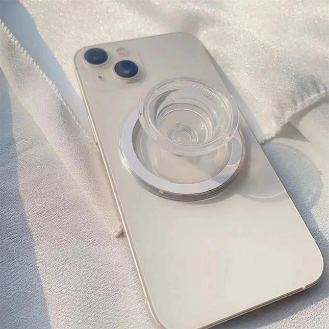For Magsafe Cellphone Grip Tok Griptok for Iphone Samsung Mac Series Magnetic Phone Socket Pocket Expanding Stand Phone Holder