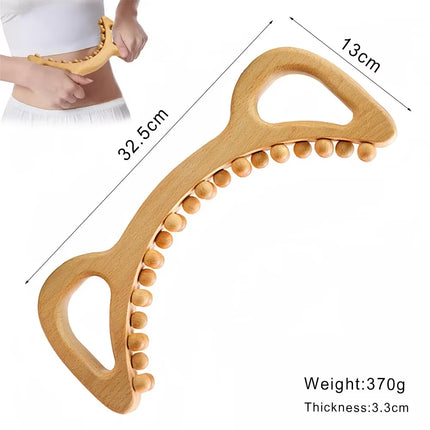 Wood Therapy Massage Tools anti Cellulite Massager Lymphatic Drainage Body Massager Gua Sha Tools Full Body Muscles Pain Relief