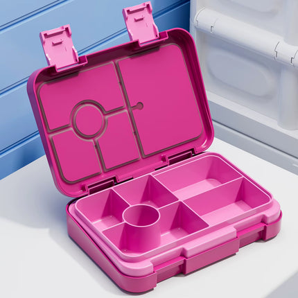 1100Ml Cartoon Printed Lunch Box Microwavable Bento Box Interlayer Leakproof Storage Box Hermetic Containers Students School