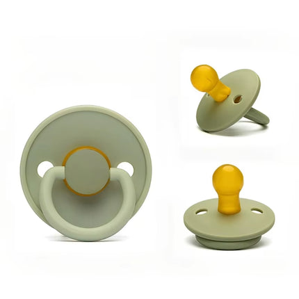 Portable Baby Pacifier BPA Free Soother Silicone Luminous Pacifier Multi-Pattern Design for Boys Girls Durable