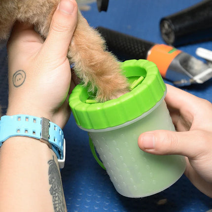 Pet Foot Washer Cup Silicone Soft Foot Cup Cat Foot - Zuomio