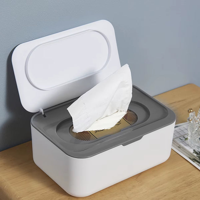 Wet Tissue Box Paper Dispenser Portable with Lid Tissue Storage Box Holder Dustproof Baby Car Organizer Napkin Hot