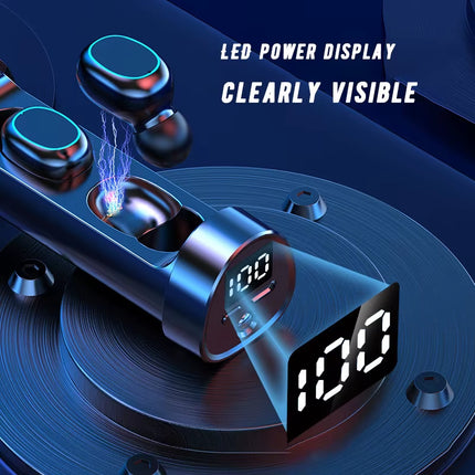 High Quality TWS N21 Wireless Headphones Bluetooth Earphones with Mic In-Ear Sports Waterproof Earbuds HD Noiseless Call Headset