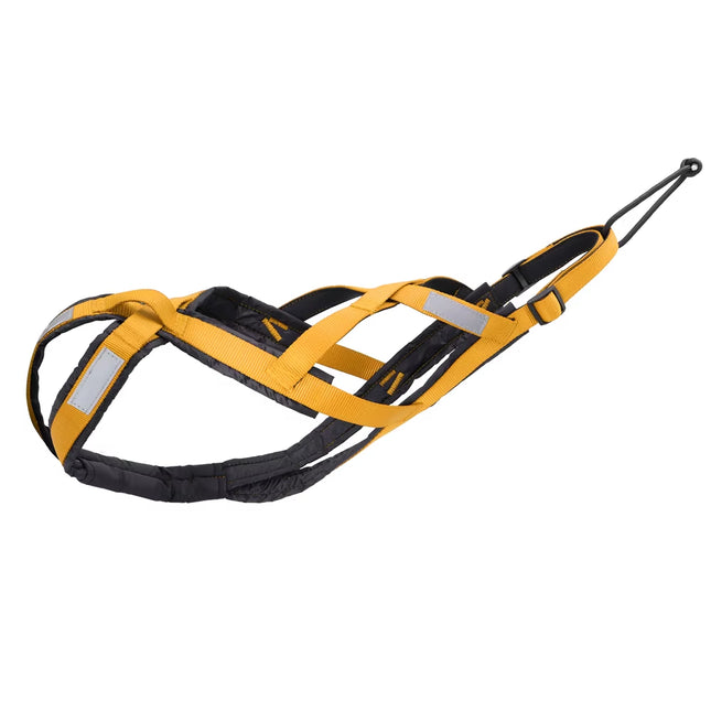 Dog Sled Harness Pet Weight Pulling Sledding Harness Mushing X Back Harness for Large Dogs Husky Canicross Skijoring Scootering
