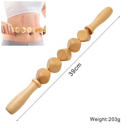 Wood Therapy Massage Tools anti Cellulite Massager Lymphatic Drainage Body Massager Gua Sha Tools Full Body Muscles Pain Relief