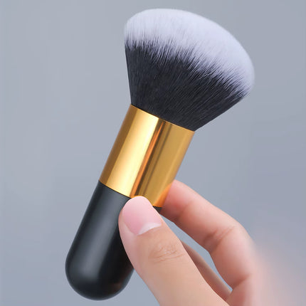 Power Makeup Brush, 1Pcs Plastic Daily Reusable Makeup Brush for Making up Supply