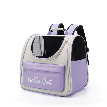 Cat Carrier Bags Windproof Outdoor Travel Backpack for Cat Small Dogs Transport Carrying Bag Cat Backpack Carriers with Cushion