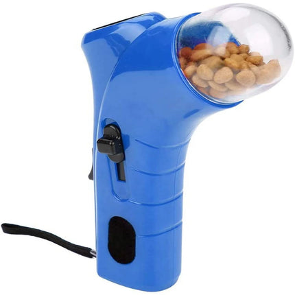 Limited Stock,Pet Snack Dog Food, Training Treats Dispenser, Interactive Toy, Stainless Steel, Easy to Clean, for Puppy, Doggy Cam, Feeder Accessories, Training Aid Gift Set|Plastic,Black