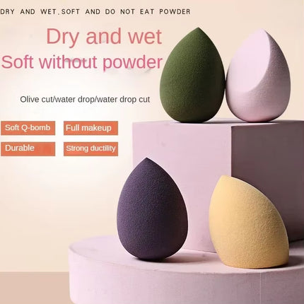 Makeup Blender Cosmetic Puff Makeup Sponge Cushion Foundation Powder Sponge Beauty Tool Women Make up Accessories