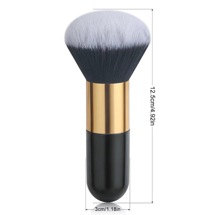 Power Makeup Brush, 1Pcs Plastic Daily Reusable Makeup Brush for Making up Supply